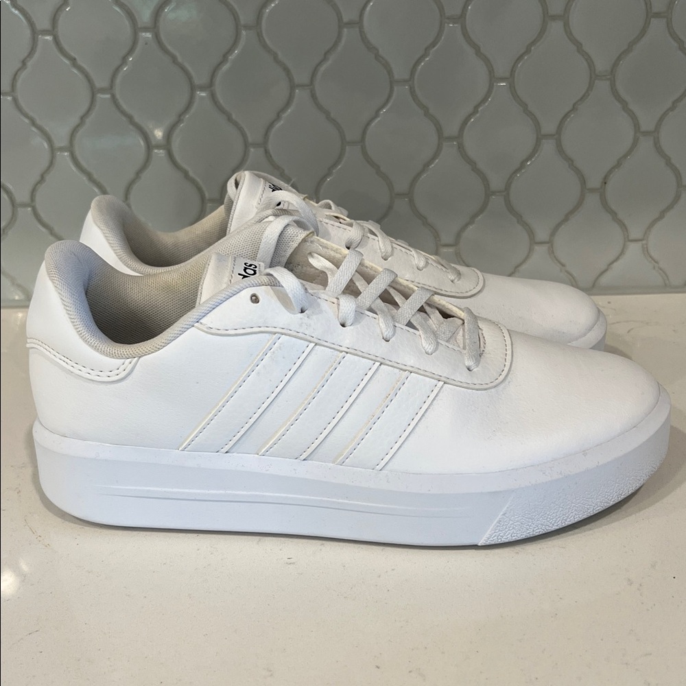 Adidas White Classic Sneakers